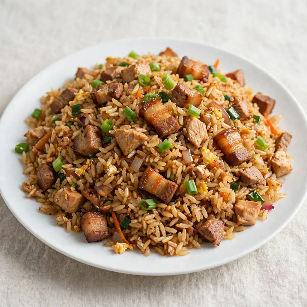 Arroz chaufa especial