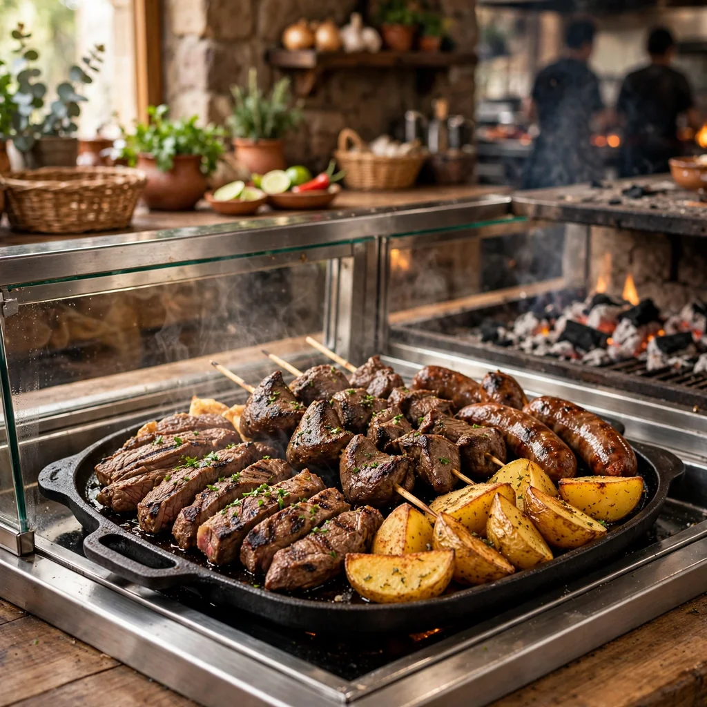 Parrilla para compartir