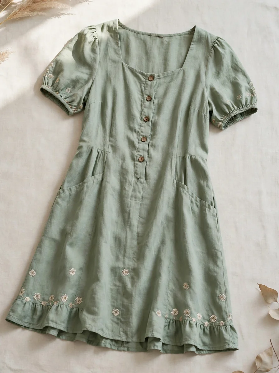 Vestido casual de verano para mujer