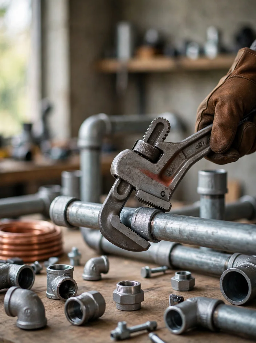 Llave stilson para tubos