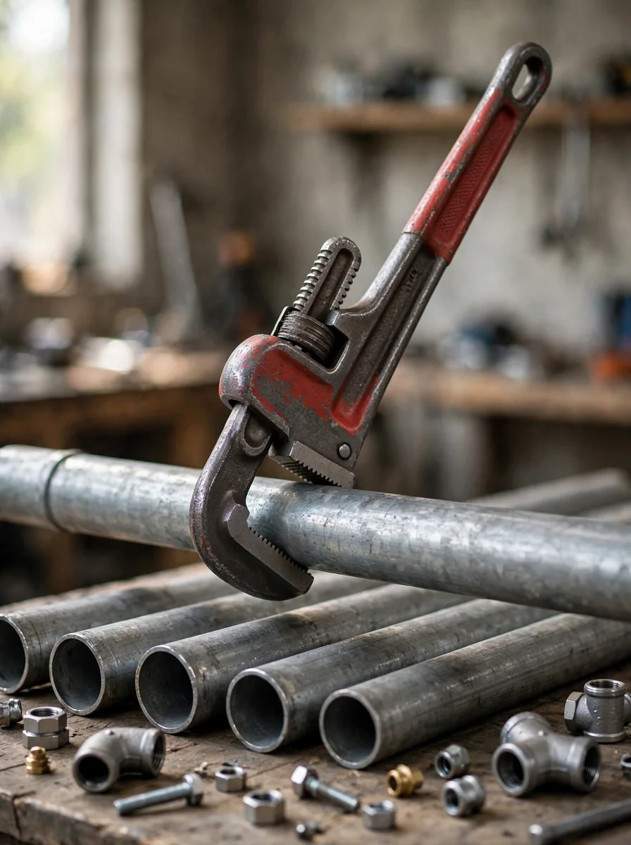 Llave stilson para tubos grandes