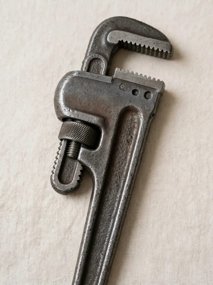 Llave stilson para tubos de agua