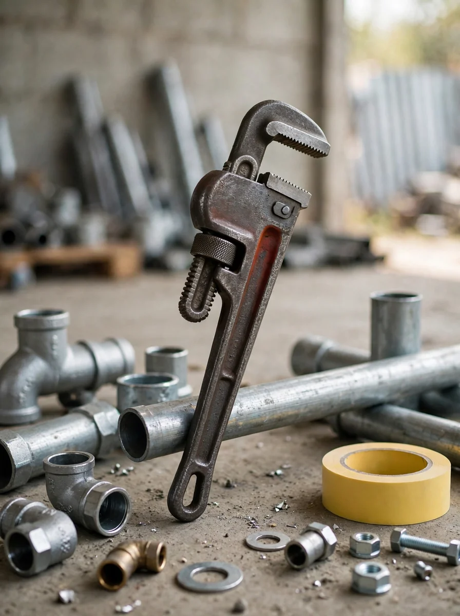 Llave stilson para tubos