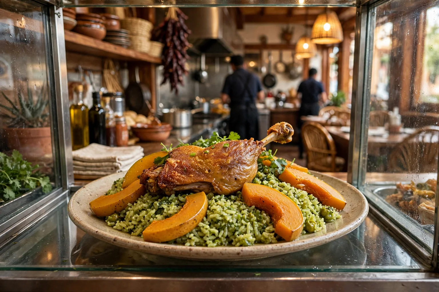 Arroz con pato
