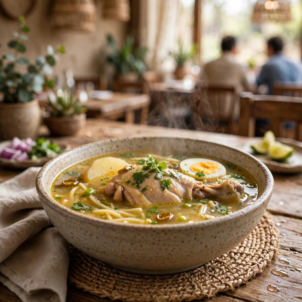 Caldo de gallina