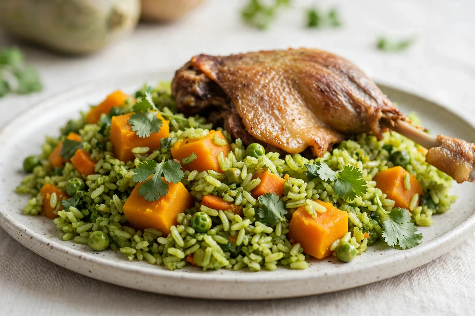 Arroz con pato