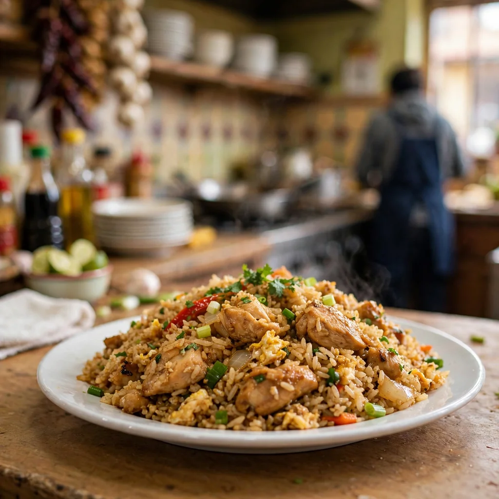 Chaufa de pollo