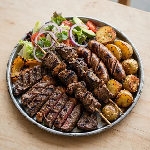 Parrilla para compartir