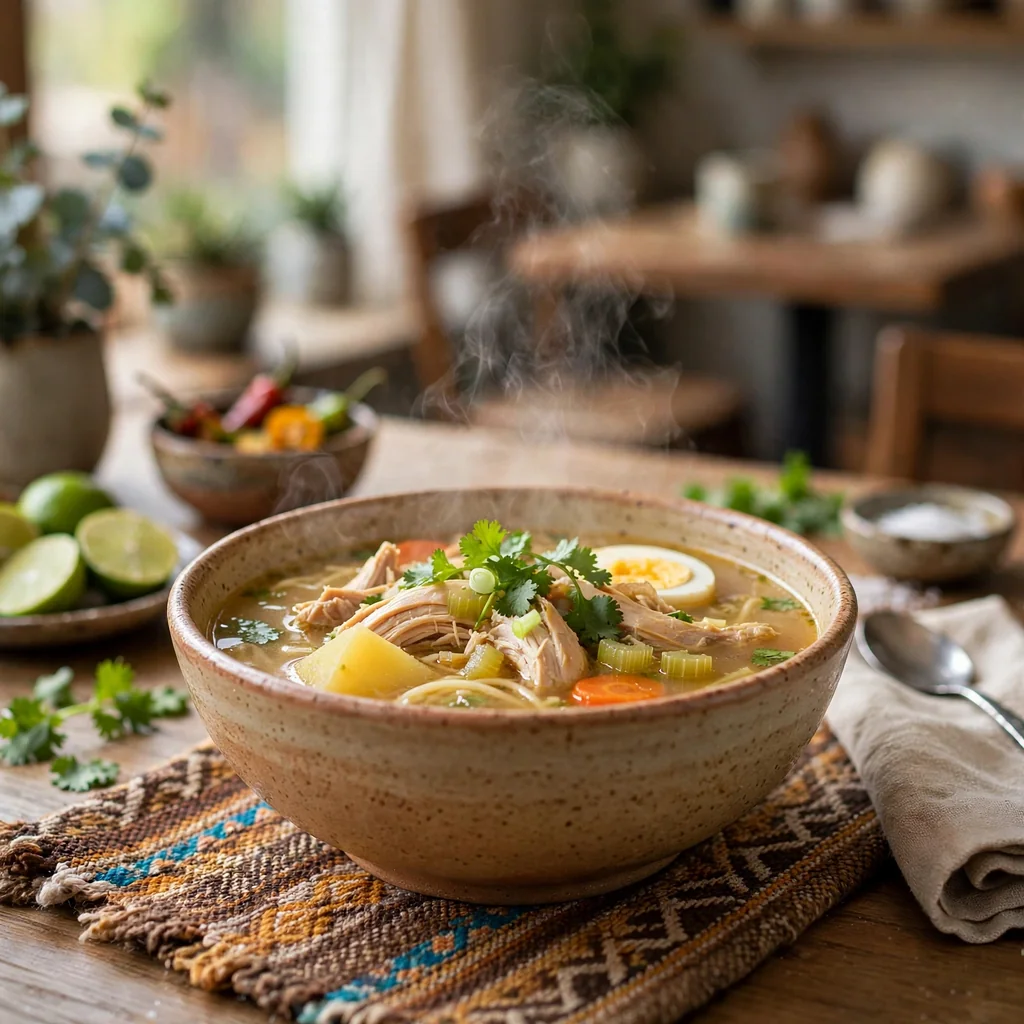 Caldo de gallina