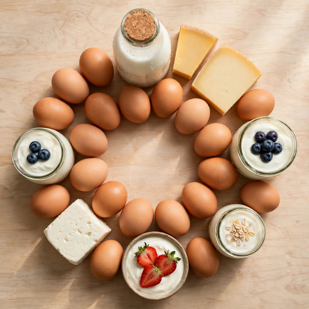 Lácteos y huevos