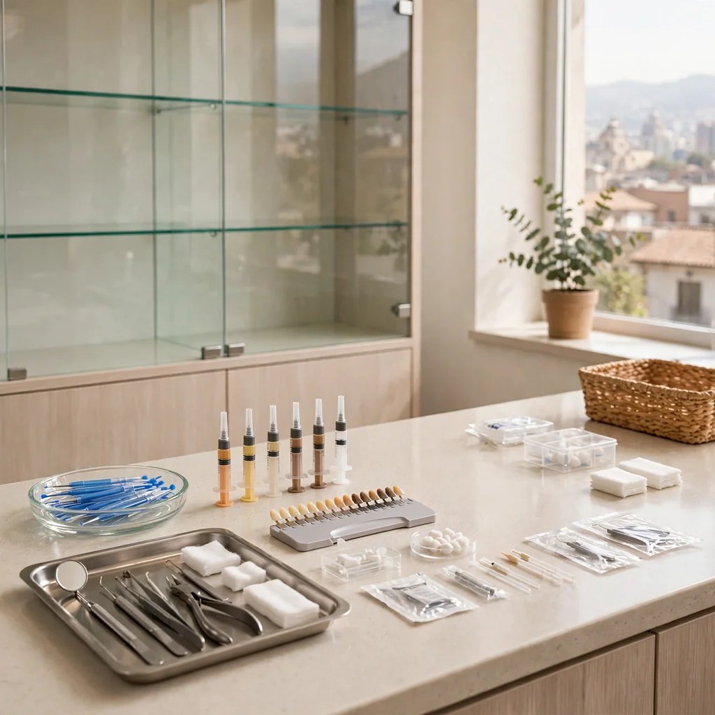 Curación con resina de alta estética