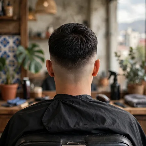 Corte degradado fade moderno