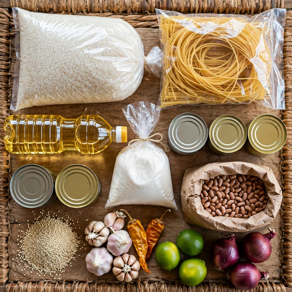Pedido de abarrotes a domicilio en la zona