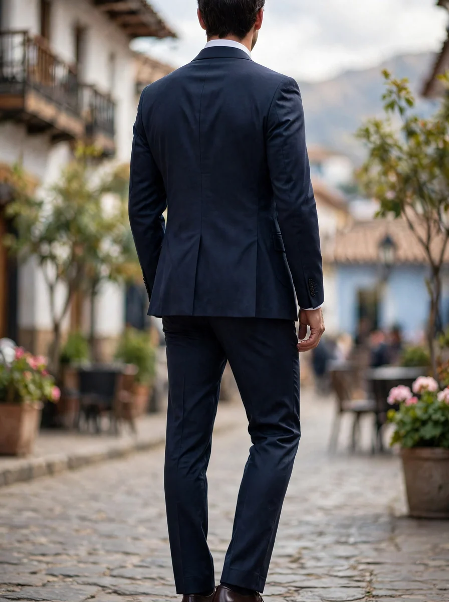 Terno de caballero (saco y pantalón)