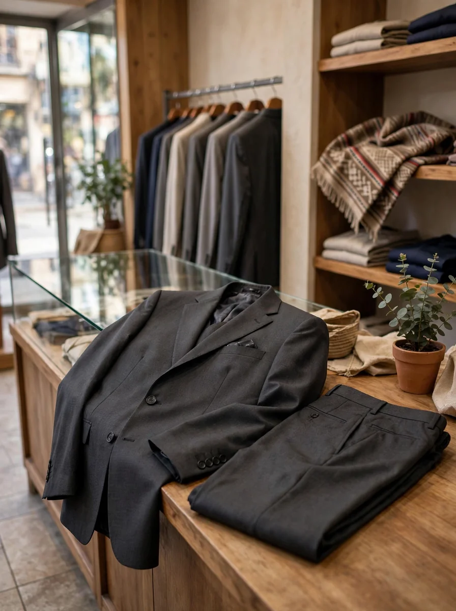 Terno de caballero (saco y pantalón)