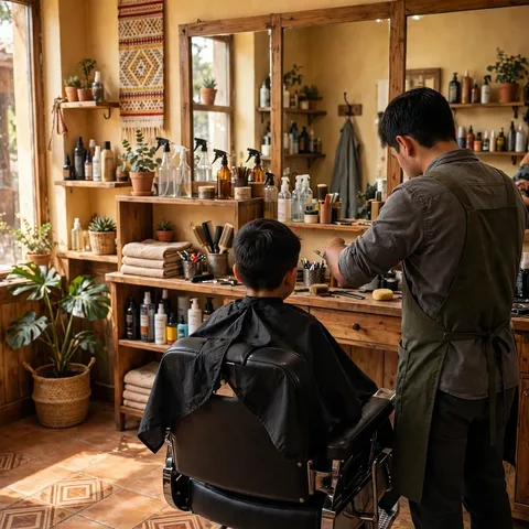 Corte de niños