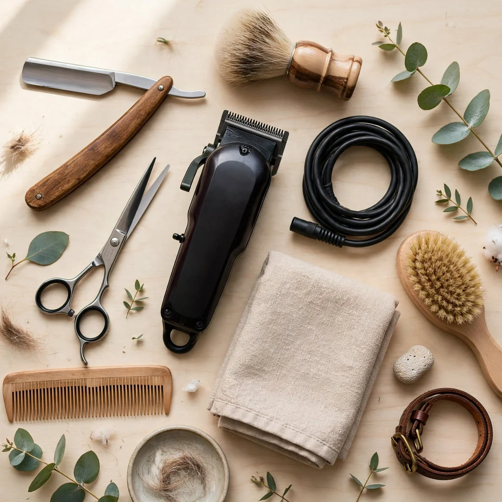 Afeitado y perfilado de barba