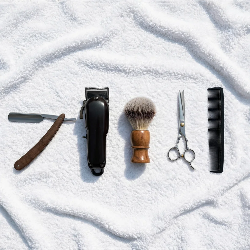 Afeitado y perfilado de barba