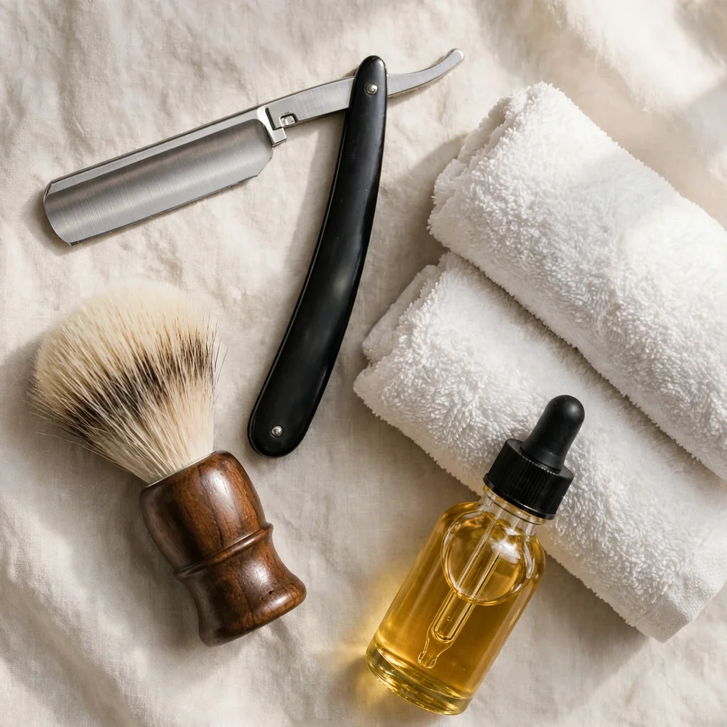 Afeitado y perfilado de barba
