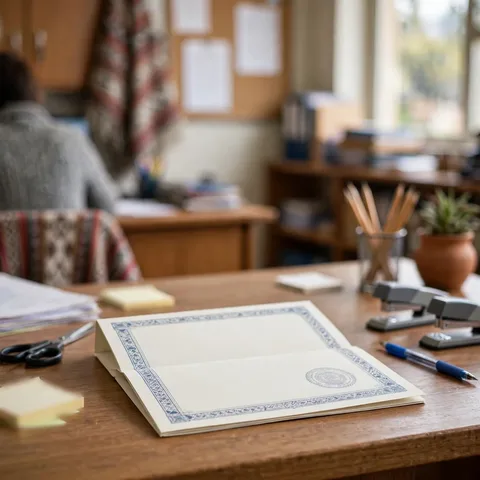 Constancia y certificado de estudios