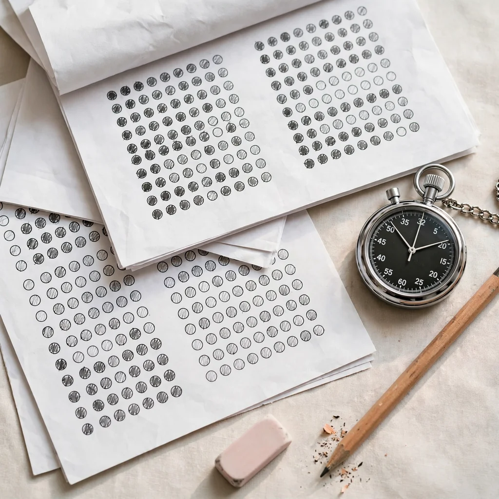 Simulacros de examen de admisión con puntaje