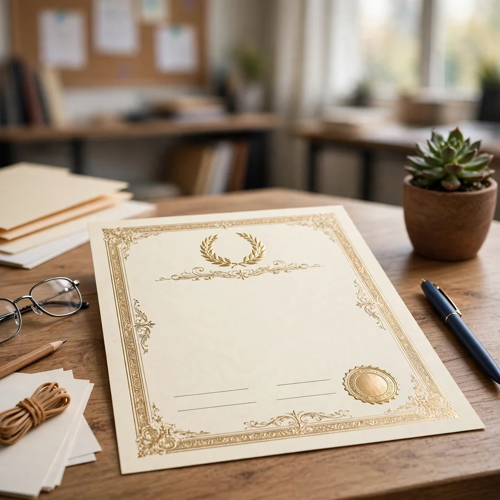 Constancia y certificado de estudios