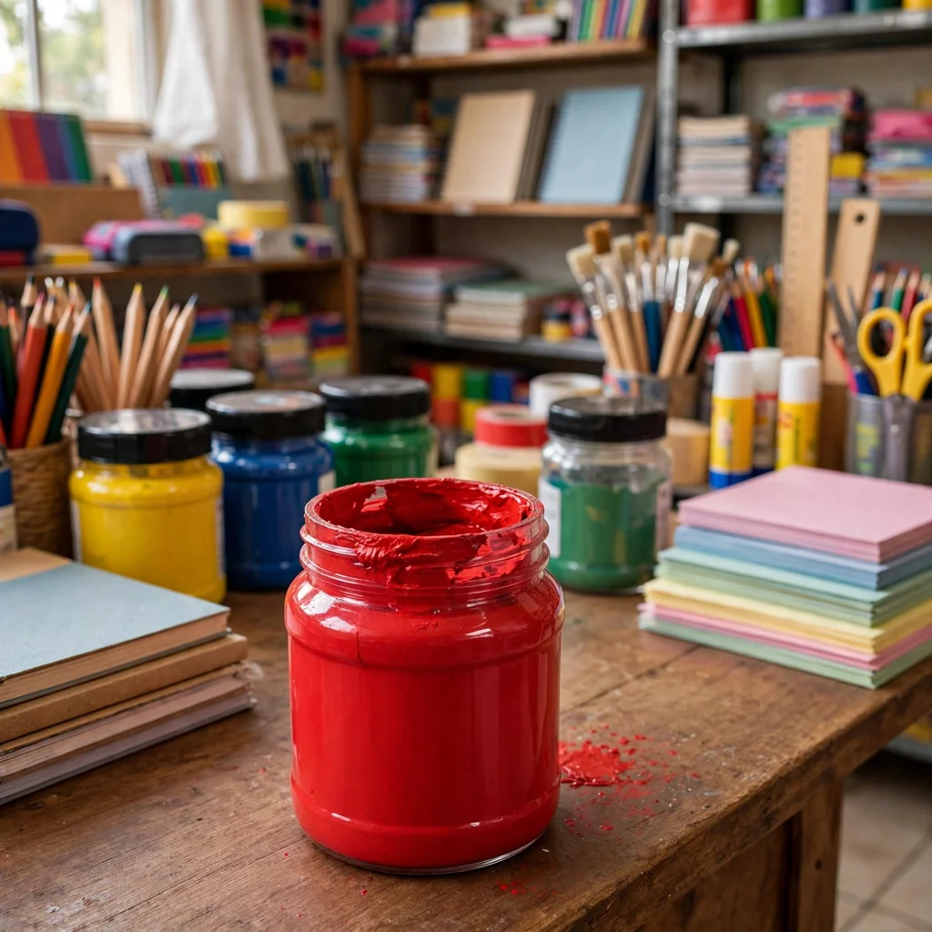 Témpera de colores