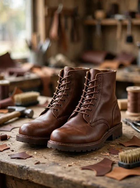 Botines de cuero