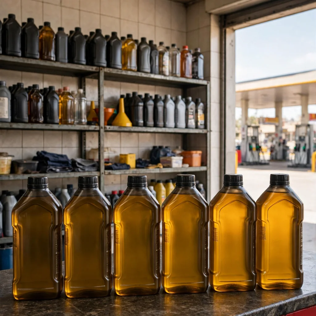 Lubricantes: aceite para motor por litro