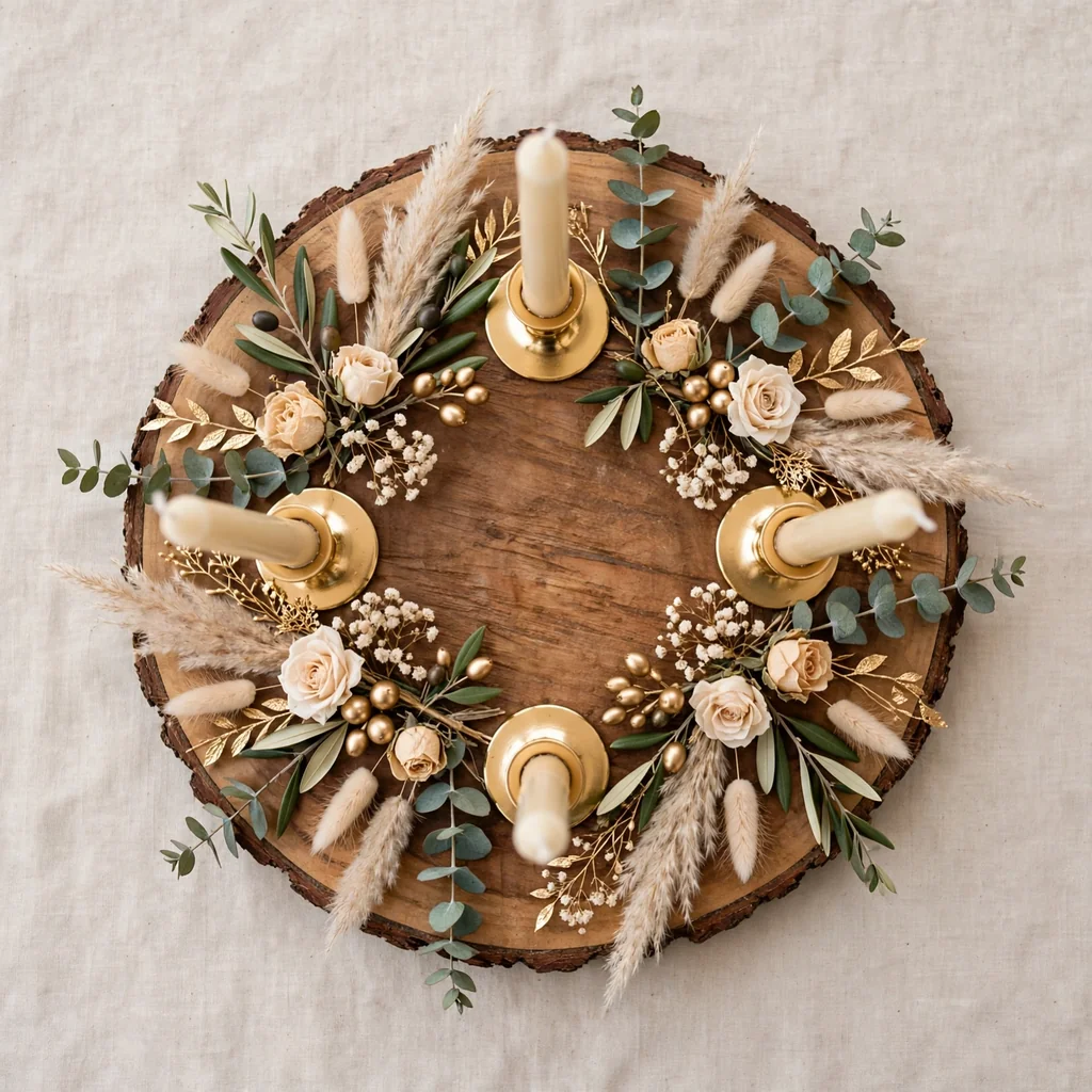 Centros de mesa artesanales para bodas