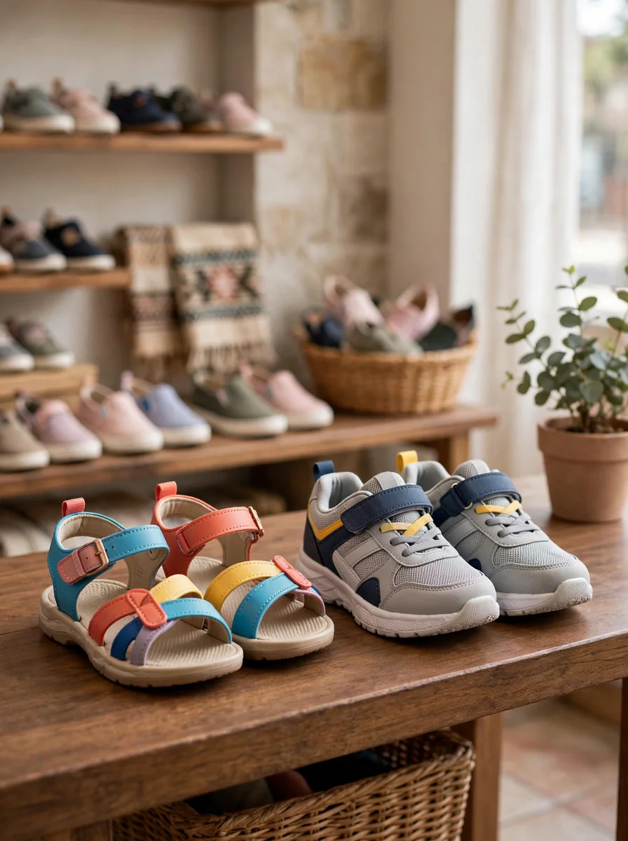Calzado infantil y sandalias para niños