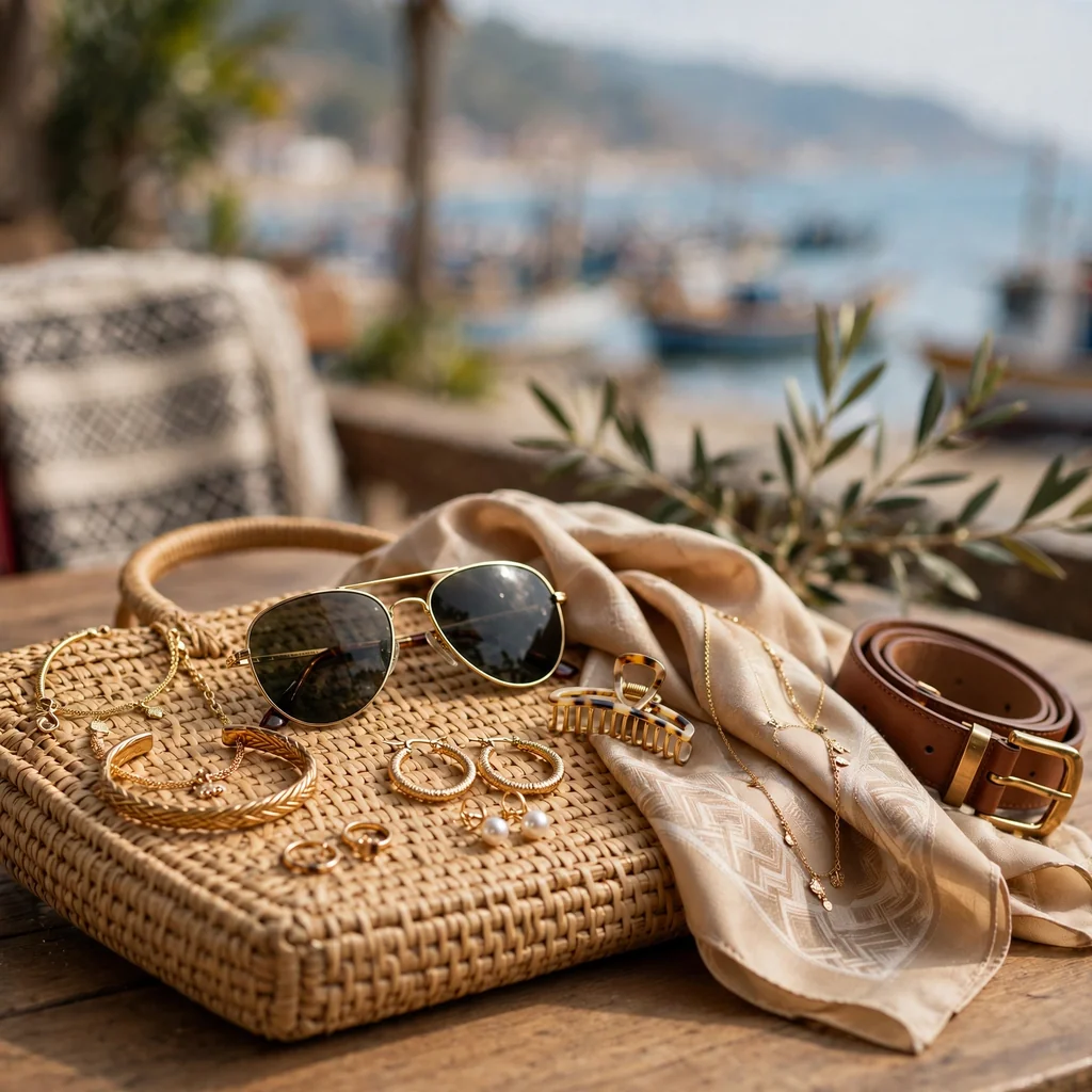 Accesorios de moda y complementos elegantes