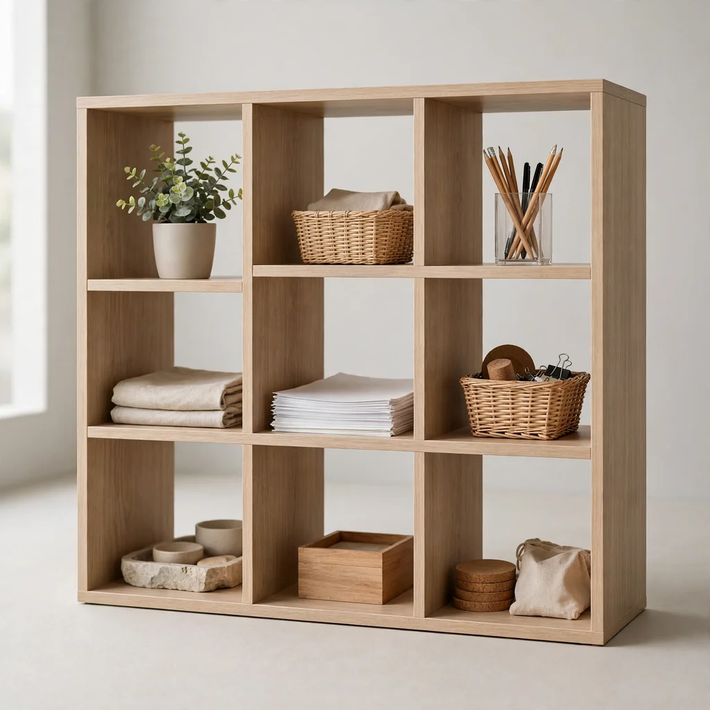 Estante librero organizador de melamina oficina