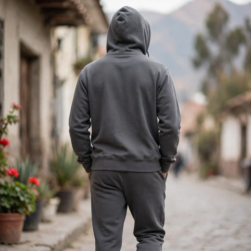 Buzo con capucha y pantalón deportivo