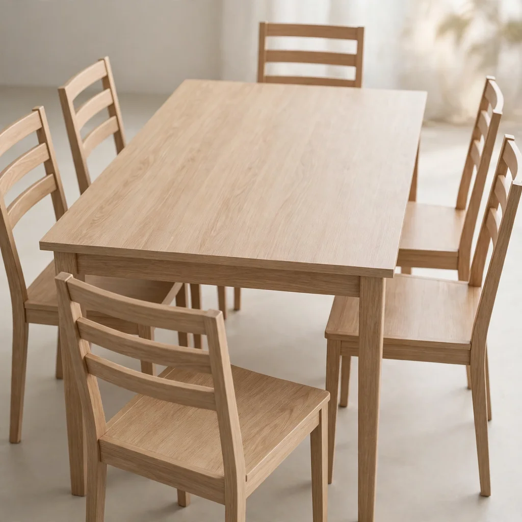 Juego de comedor de seis sillas