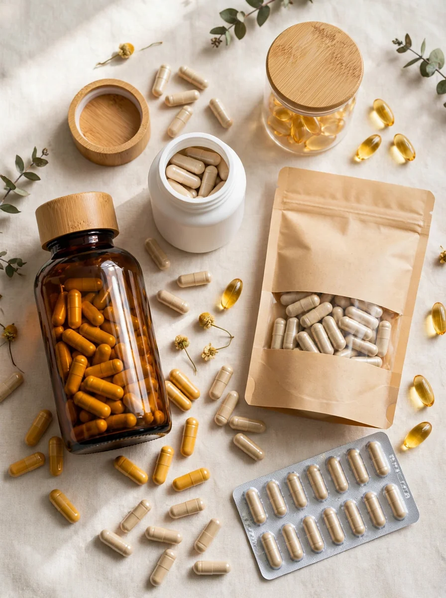 Vitaminas y suplementos para adultos
