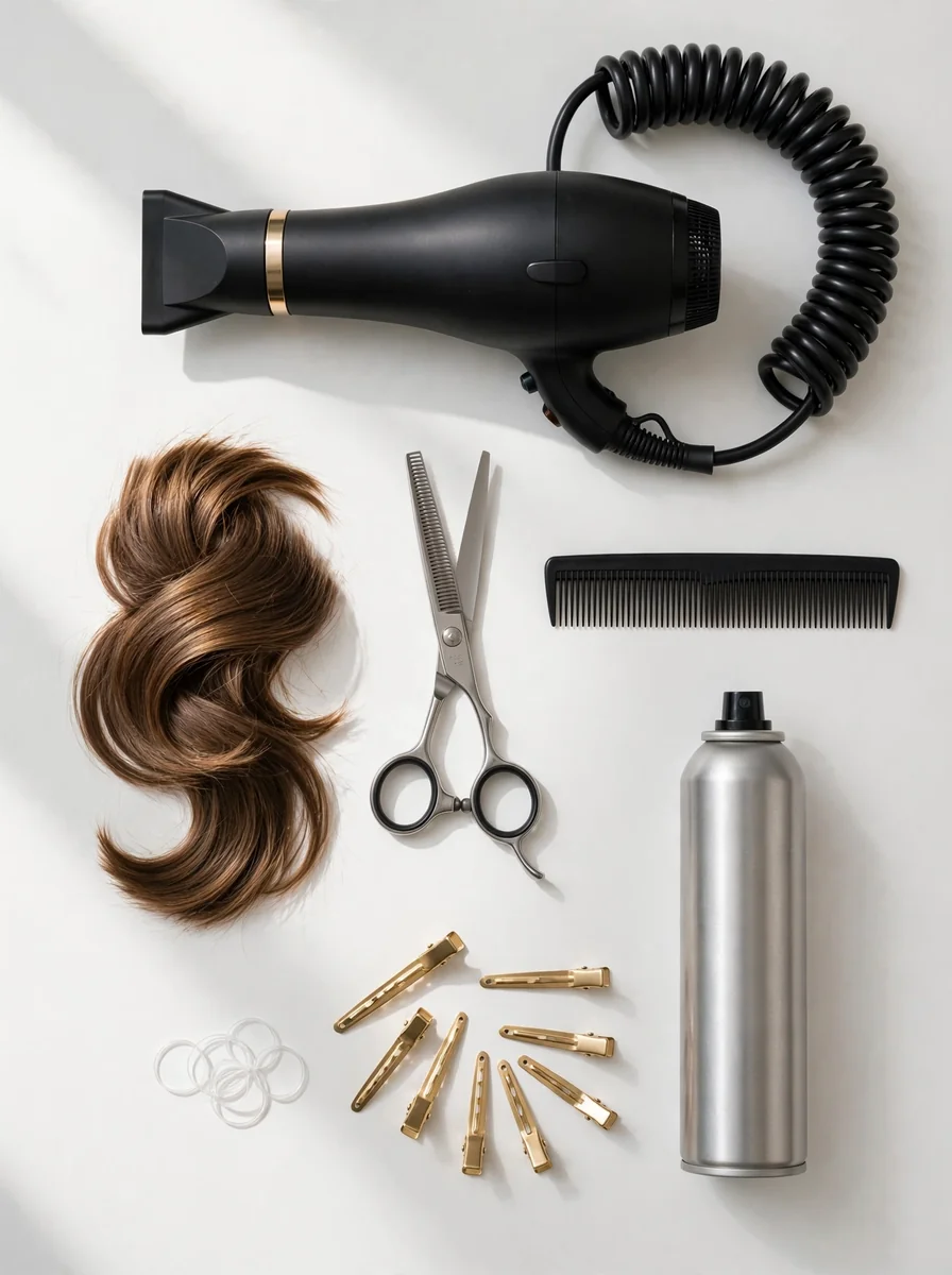 Corte y peinado de cabello para dama