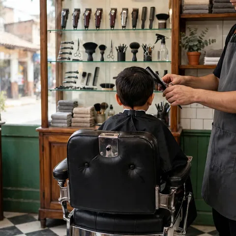 Corte de cabello para niños