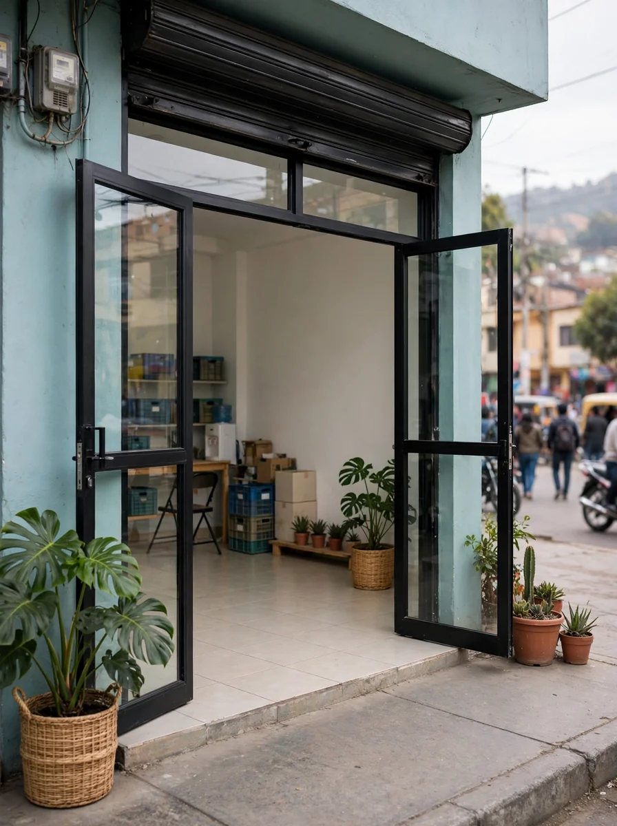 Alquiler de local comercial con fachada