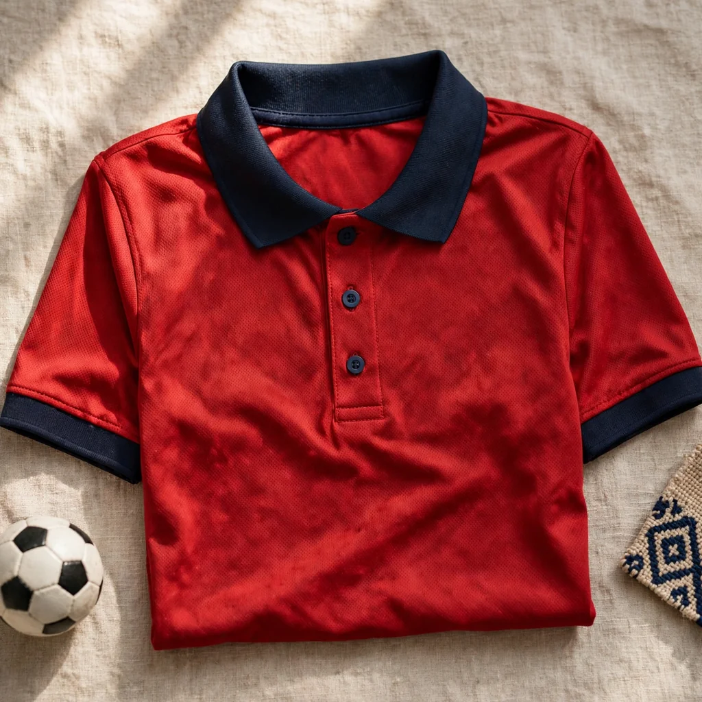 Polo deportivo para equipo de fulbito