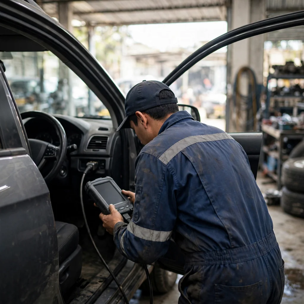 Diagnostico electronico automotriz con escaner profesional