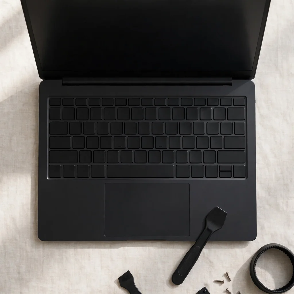 Cambio de teclado para laptop portatil