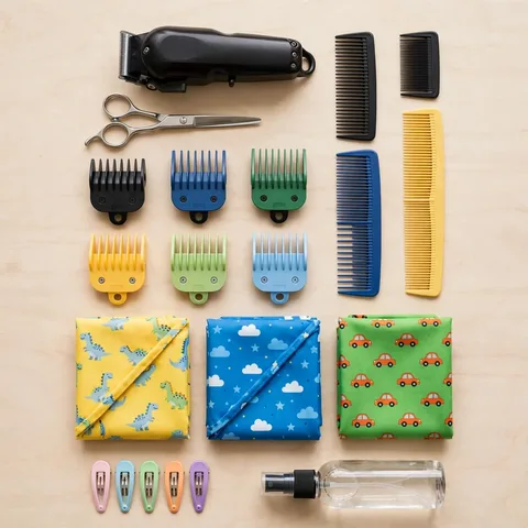 Corte de cabello para ninos escolares