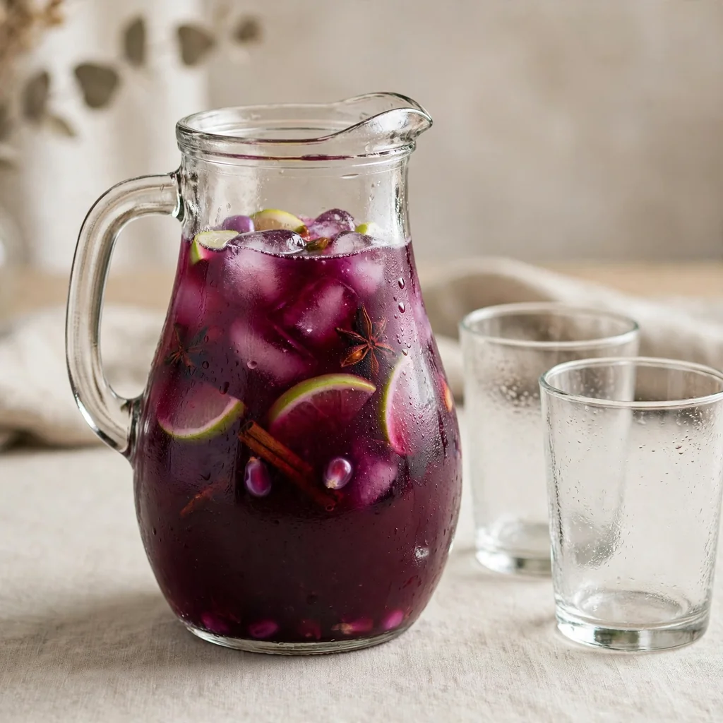 Jarra de chicha morada para compartir
