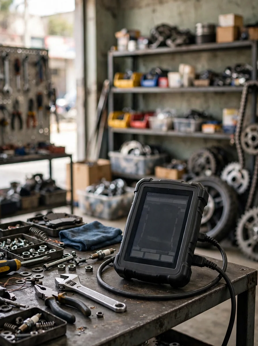 Diagnostico electronico de motor con escaner