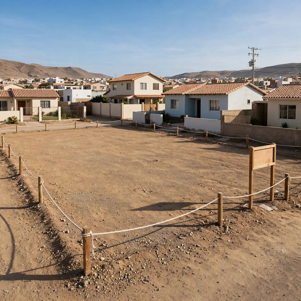 Venta de terreno urbano con servicios