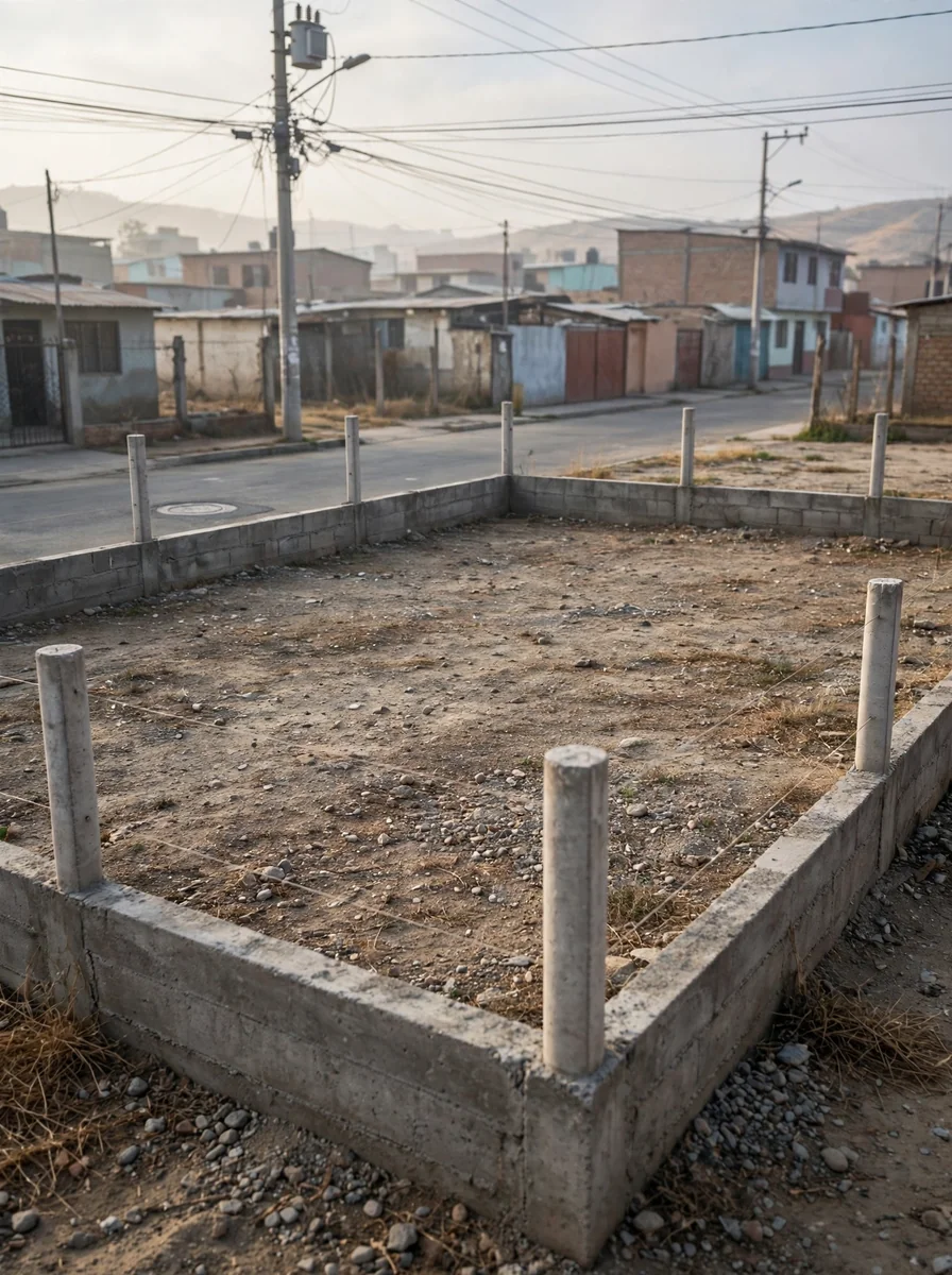 Venta de terreno urbano con servicios