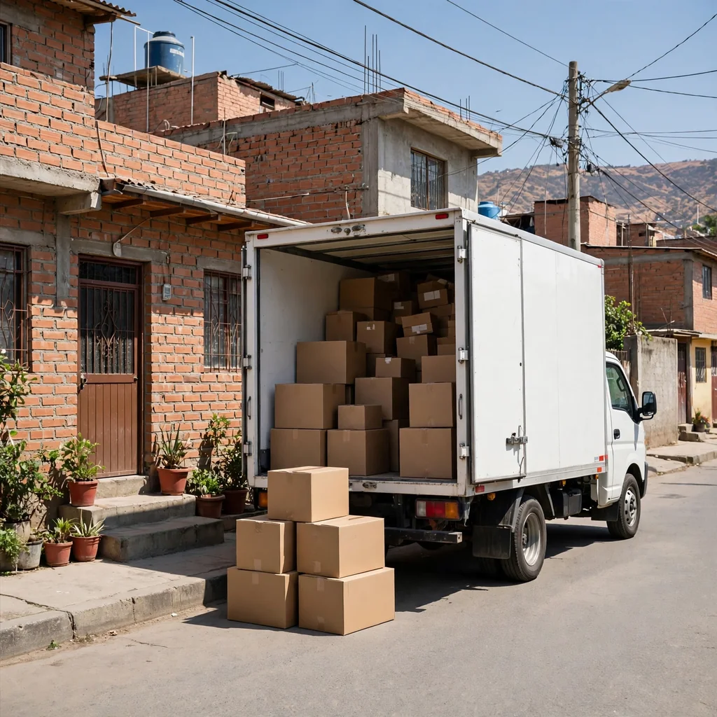 Flete local para mudanzas familiares