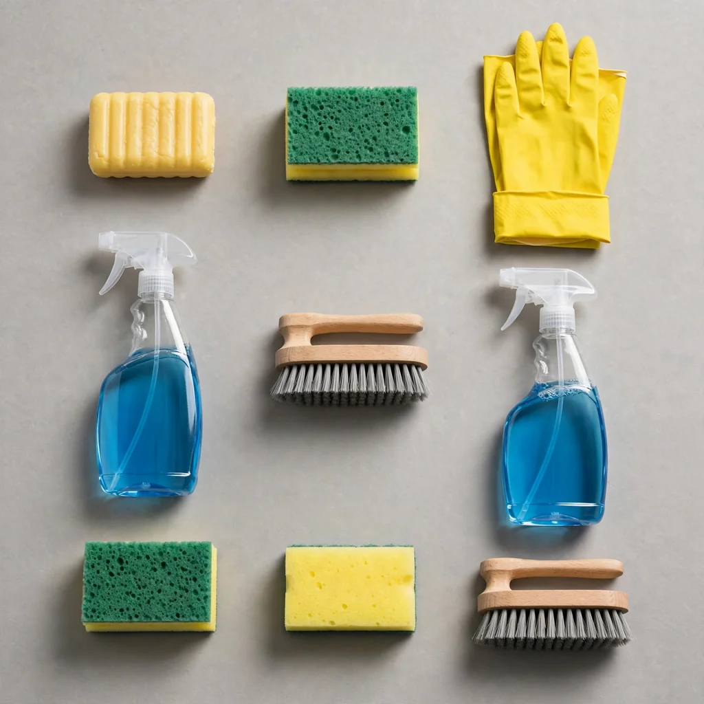 Kit de limpieza del hogar con artículos
