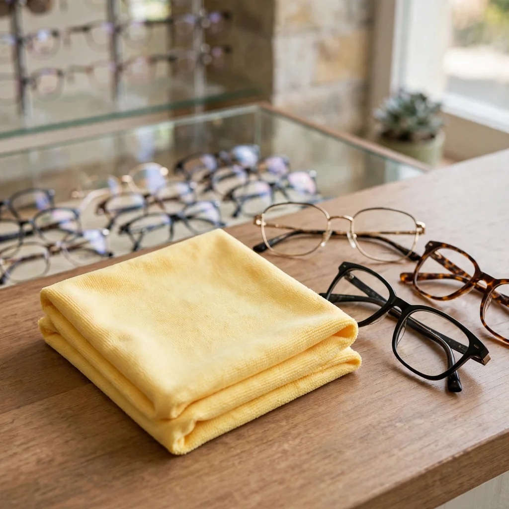 Paño de microfibra para limpiar lentes